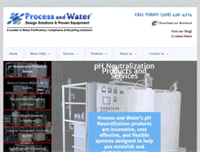 Tablet Screenshot of processandwater.com